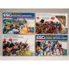 Lotto di 4 Scatole Soldatini ESCI / ESCI-ERTL in Scala 1/72 NAOPEONIC WARS