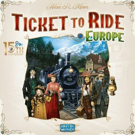 Ticket to Ride Europa 15° Anniversario - Asmodee Italiano nuovo