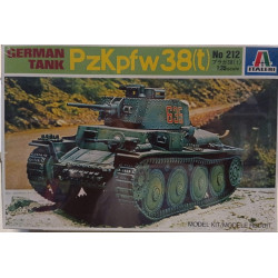Italeri 212 PzKpfw 38(t) German Tank 1/35 Model Kit Carro Armato Praga Panzer