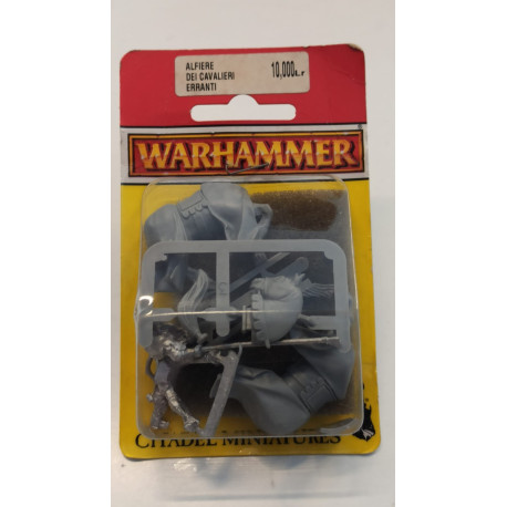 Warhammer Fantasy - Alfiere dei Cavalieri Erranti (Bretonnia) GW Citadel Mini