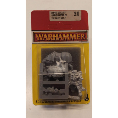 Warhammer Fantasy Empire Cavalry Grandmaster Of The White Wolf Citadel Blister