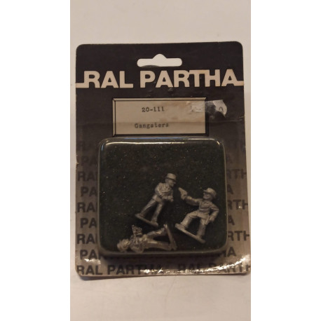 Ral Partha 20-111 Gangsters Metal Miniatures Blister Vintage Cthulhu RPG