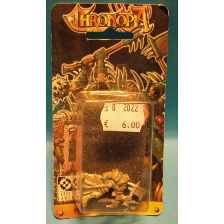 Chronopia Elf Axeman Leader -2504 metal miniatures Vintage Collection