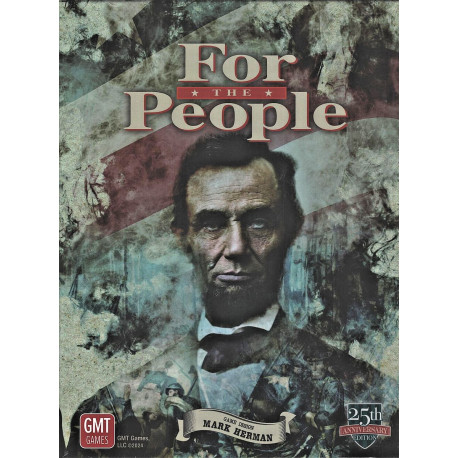 For People American Civil War 25 edition War Game in Inglese GMT