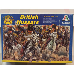 British Hussars Crimean War  Figures 24 Soldiers 1/72 N°6052 Italeri