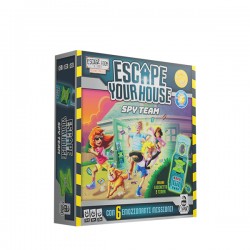 Escape Your House Spy Team - Gioco da Tavolo Italiano Cranio Creations