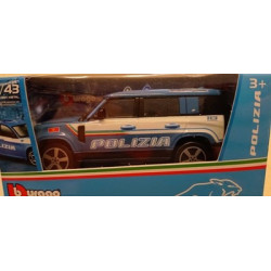 Polizia Italiana - Land Rover Defender - 1/43 Burago