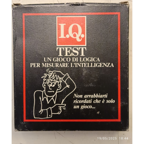 Rompicapo IQ Test Vintage '80 Mondadori Giochi
