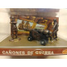 SOLDATINI in Metallo Playme Spagna -Serie Cannoni - Pirati e Cannone Navale 1/32