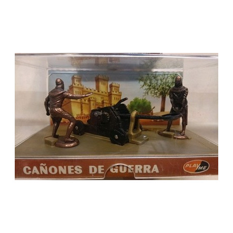 SOLDATINI in Metallo Playme Spagna - Serie Cannoni - Catapulta Normanna 1/32
