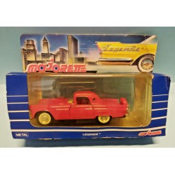Thunderbird 1956 (Red) MAJORETTE art.2402 (FRANCE) - Vintage
