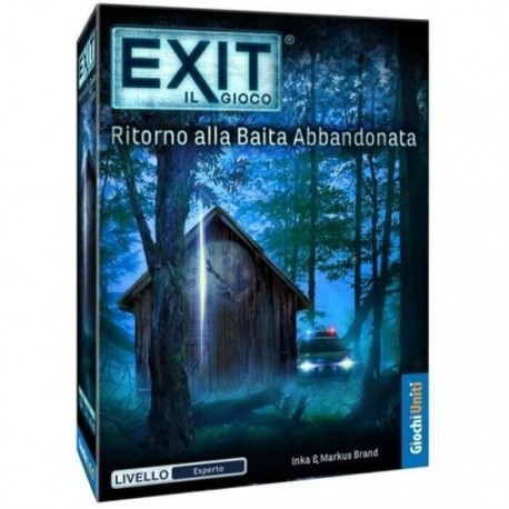 Exit il Gioco - Ritorno alla Baita Abbandonata - Gioco da Tavolo in Italiano GU