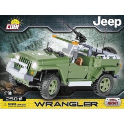 Jeep Wrangler US Army - 1:18  - 250 pcs. COBI