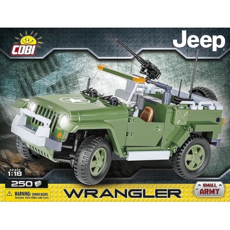 Jeep Wrangler US Army - 1:18  - 250 pcs. COBI