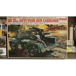 M6 37mm Anti Tank  Gun Carriage Plastic Model Kit Max 1/35 N°35040700
