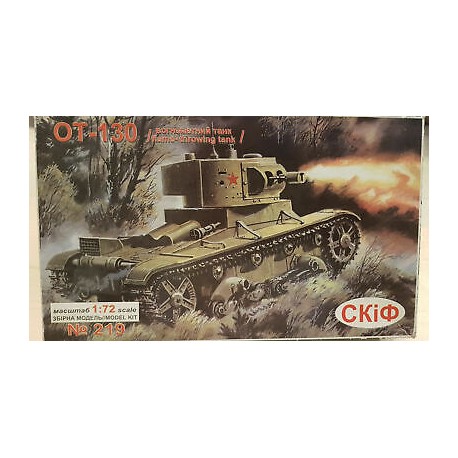  Ot 130 Plastic Model Kit 140 Parts 1/72 CKI N°219