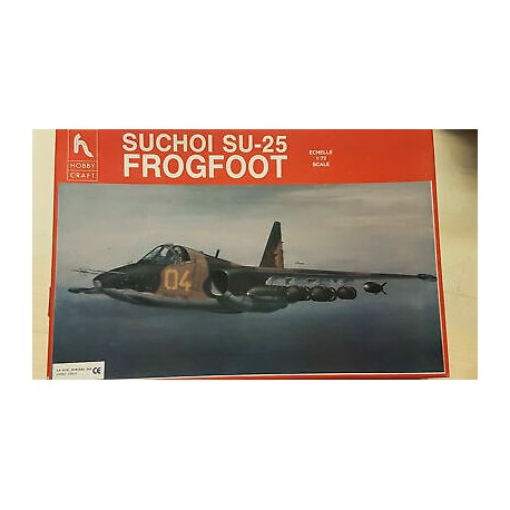 Suchoi Su 25 Frogfoot Plastic Model Kit Hobby Craft 1/72 N°HC1382