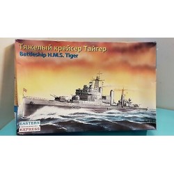 Battleship HMS Tiger Plastic Model Kit Scala 1:415 Eastern Express N°40005