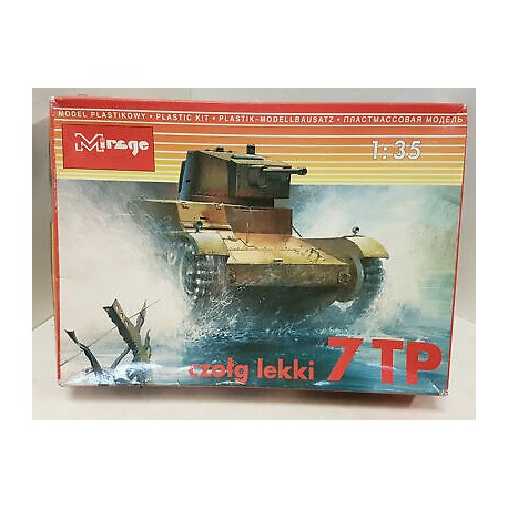 7TP Tank Plastic Model Kit 1/35 Mirage N°33501