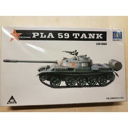 Chinese Pla 59 Tank Model Plastic Kit 1/35 Lee N° 00311