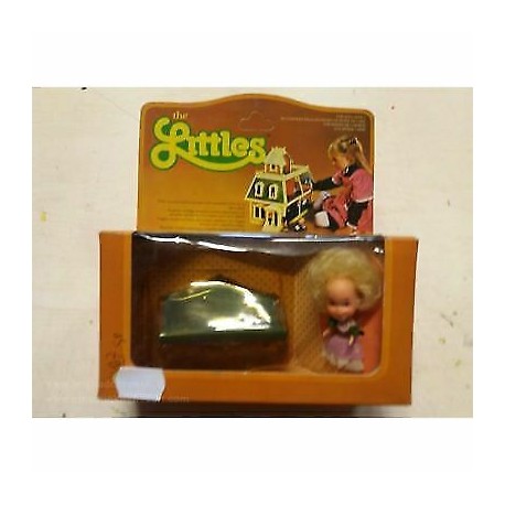 The Littles - Mobili per Bambole  - Divano  con Bambolina - metallo e plastica -