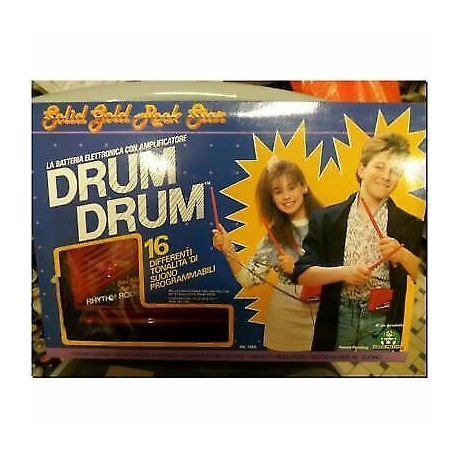 Drum Drum - La batteria elettronica con amplificatore - Anni '90 -   Playtime - 