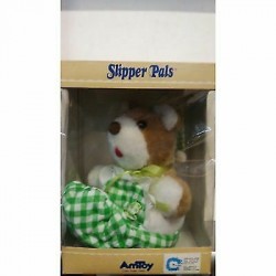 Slipper Pals - Orsetto dentro la scarpina di panno - Alta 20 cm. -  Peluches - M