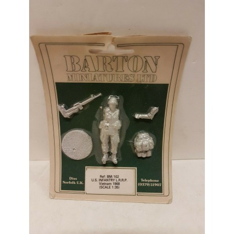 Barton Miniatures US Infantry LRRP Vietnam 1968 1:35 Soldiers  N°BM102
