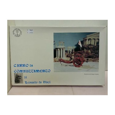 Carro da Combattimento di Leonardo da Vinci Legno di Mogano Siderea Model Roma