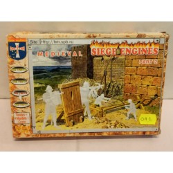 Medieval Siege  EnginesPart 2  Figures 4 Soldiers  1/72 Cod 0A02 Orion 72016