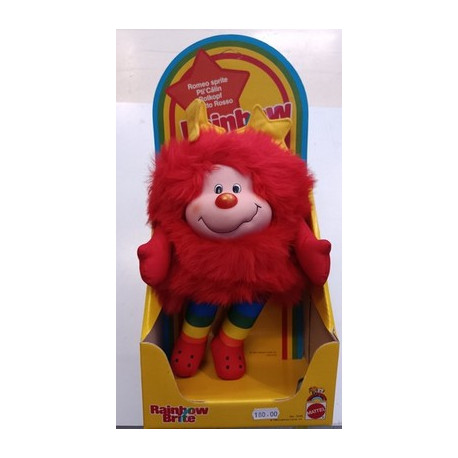 RAINBOW BRITE Romeo Sprite MATTO ROSSO Folletto Vintage 1983 MATTEL 7245 Nuovo