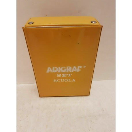 Adigraf  Set Scuola Adica Pongo 4 Pennini, 1Rullo, Gomma e 1 Tempera Anni '60