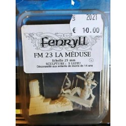 Medusa Fantasy FM 23 Resin Miniature 25 mm Fenryll
