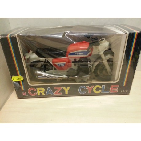 Crazy Cycle Motocicletta funzionante con Batterie Cigg Vintage