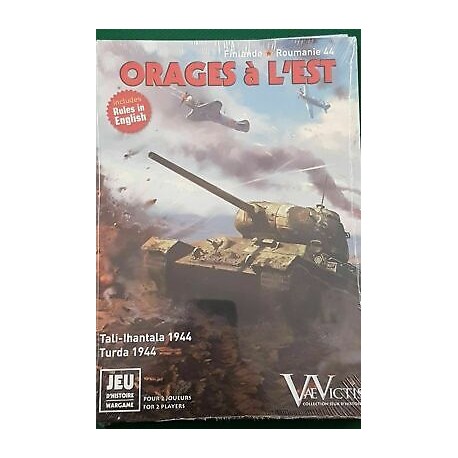 Orages a l'Est - english/french ed. Wargame Vae Victis WWII