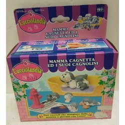 Cucciolandia Mamma Cagnetta ed i suoi Cucciolini Personaggi Giochi Preziosi