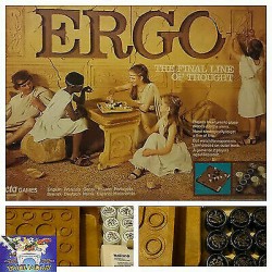 ERGO - Invicta 1977 Vintage boardgame Gioco di strategia Strategy Game UK