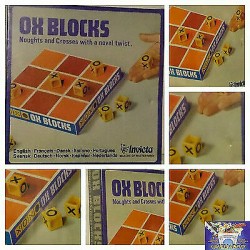 Ok Blocks Invicta 1970  Vintage Gioco di strategia Strategy Game UK