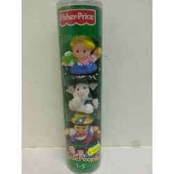 Little People 3 Personaggi Action Figure da 1-5 Anni Fisher Price