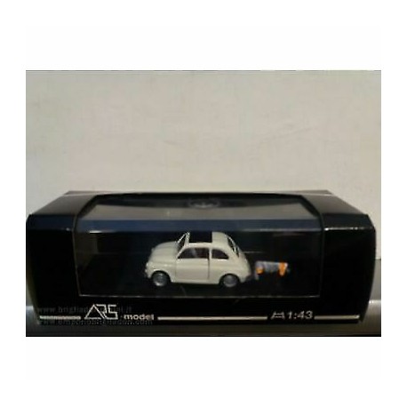 ARS MODEL - FIAT 500 -  die cast metal model  1/43 in metallo art.vintage
