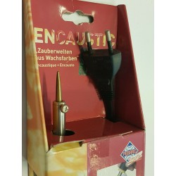 Encaustic Penna Bruciatore per dipingere con 3 punte Elettrico Pebaro