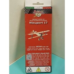 Nieuport 17 Balsa Aircraft Model Kit scala 1:48 E07A4 Anner Factory