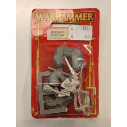 Warhammer Non Morti Necromante A Cavallo Mounted Necromancer Metal Blister OOP