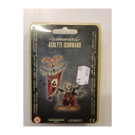 Warhammer 40k Genestealer Cults Acolyte Iconward Miniatura Blister Sealed GW