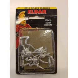 Epic Space Marine Eldar Knights 076470 Warhammer 40k Citadel Metal Blister OOP