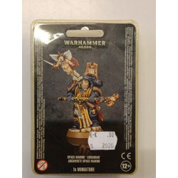 Warhammer 40k Space Marine Librarian Bibliotecario Clampack Blister NIB GW