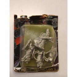 Warhammer Non Morti Necromante Lich Dire Wolf Metal Blister Citadel Vintage OOP