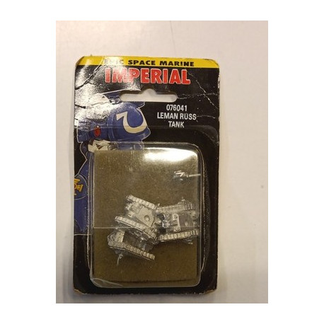 Epic Space Marine Leman Russ Tank 076041 Imperial Guard Citadel Blister Metal