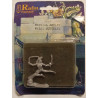 Rafm Fantasy 3484 Martial Artist w/ Sai Nunchaku Metal Miniature Blister MOC
