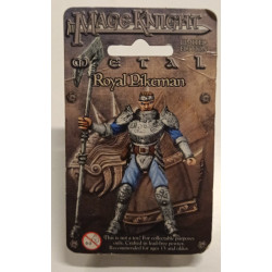 Mage Knight Metal Royal Pikeman WZK533 Limited Edition Blister Ral Partha MOC